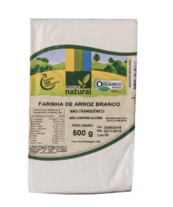 Farinha De Arroz Orgânica Coopernatural (500g)