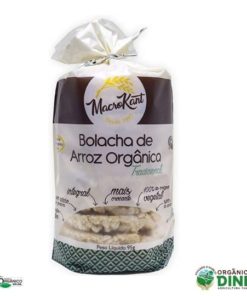 Bolacha Orgânica de Arroz Macrpkant Tradicional
