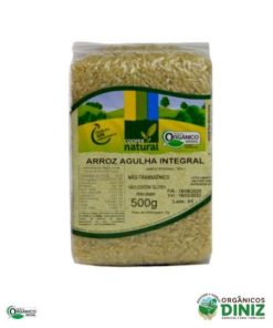 Arroz Agulhinha Integral Orgânico Coopernatural (500g)