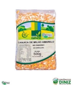 Canjica de Milho Amarela Orgânica Coopernatural 500G