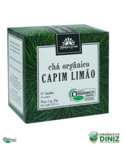 Chá Capim-Limão 10 Sachês Orgânico Kampo de Ervas