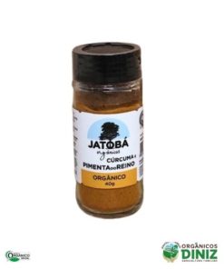 Cúrcuma com Pimenta do Reino Orgânico Jatobá (40g)