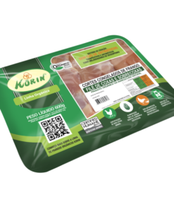 Coxa Sobrecoxa Congelado Sem Pele Orgânico Korin (600g)