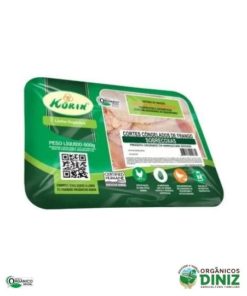 Sobrecoxa de Frango Orgânico Congelado Korin (600g)