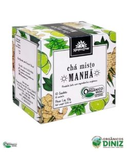 Chá Misto Manhã 10 Sachês Orgânico kampo de Ervas