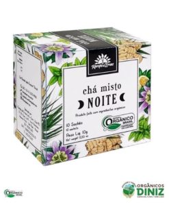 Chá Misto Noite 10 Sachês Orgânico Kampo de Ervas