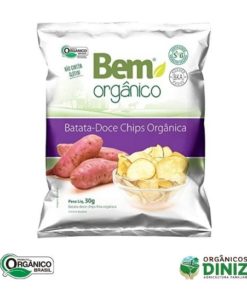 Batata Doce Chips Bem Orgânico 30g
