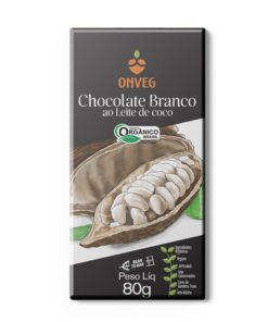 Chocolate Branco com Leite de Coco Orgânico Onveg  (80g)