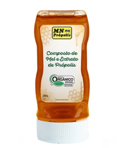 Composto Orgânico de Mel e Extrato de Própolis MN  (280g)