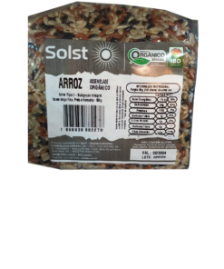 Arroz mix de grao Orgânico Solst (500g)