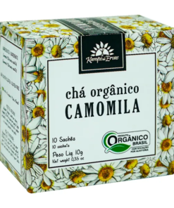 Chá de Camomila 10 Sachês Orgânico kampo de Ervas