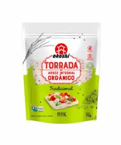 Torrada Orgânica de Arroz Integral Okoshi