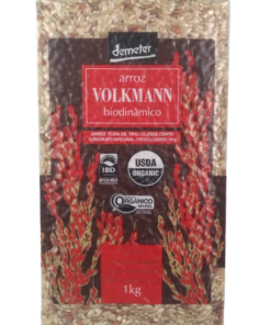 Arroz Cateto Vermelho e Preto Integral Volkmann (1kg)