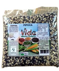 Pipoca Preta Branca Coopvida Orgânica (500g)