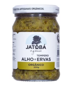 Tempero Orgânico Alho e Ervas Jatobá 200g
