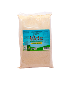 Farinha de trigo integral Coopvida 1kg