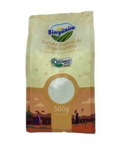 Farinha de trigo branca Biorgânica 500g