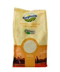 Farinha de trigo integral Biorgânica 500g