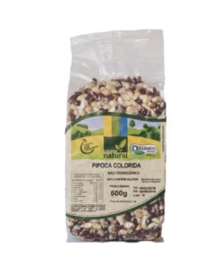 Pipoca Colorida Orgânica 500g - Coopernatural