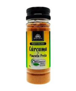 Cúrcuma com Pimenta do Reino Orgânico Kampo de Ervas 70 g