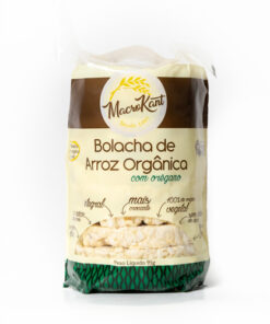 Bolacha De Arroz Integral Orégano Macrokant