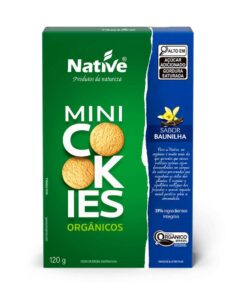 Mini Cookies Orgânicos Native Baunilha 120g