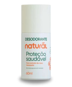 Desodorante Roll-on Vegano C/ Extratos De Rosa Mosqueta 60ml