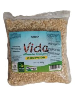 Pipoca Branca Coopvida Orgânica 500g