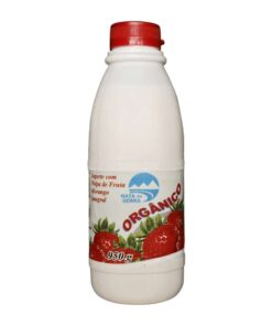 Iogurte Morango Integral Orgânico Nata da Serra 950g
