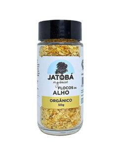 Tempero Flocos de Alho Orgânico Jatobá 50g
