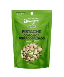 Pistache Torrado e Salgado com Casca 80g
