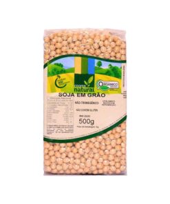 Soja em Grãos Orgânica À Vácuo Coopernatural 500 G