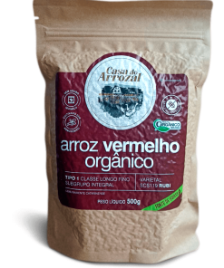 Arroz Vermelho Orgânico - Casa de Arrozal