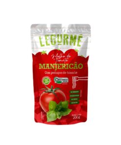 Molho de Tomate Manjericão Orgânico Legurmê