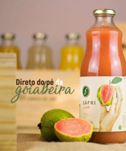 Suco Orgânico de Goiaba Safri1L
