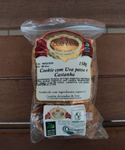 Cookie Com Uva Passa E Castanha (150g)