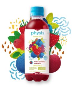 Kombucha com Frutas Vermelhas e Carvalho Orgânico 300ml