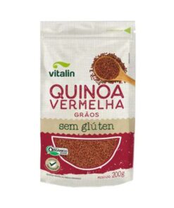 Quinoa Vermelha Grãos Orgânica Vitalin 200g