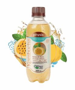 Kombucha com Maracujá e Melissa Physis Orgânica